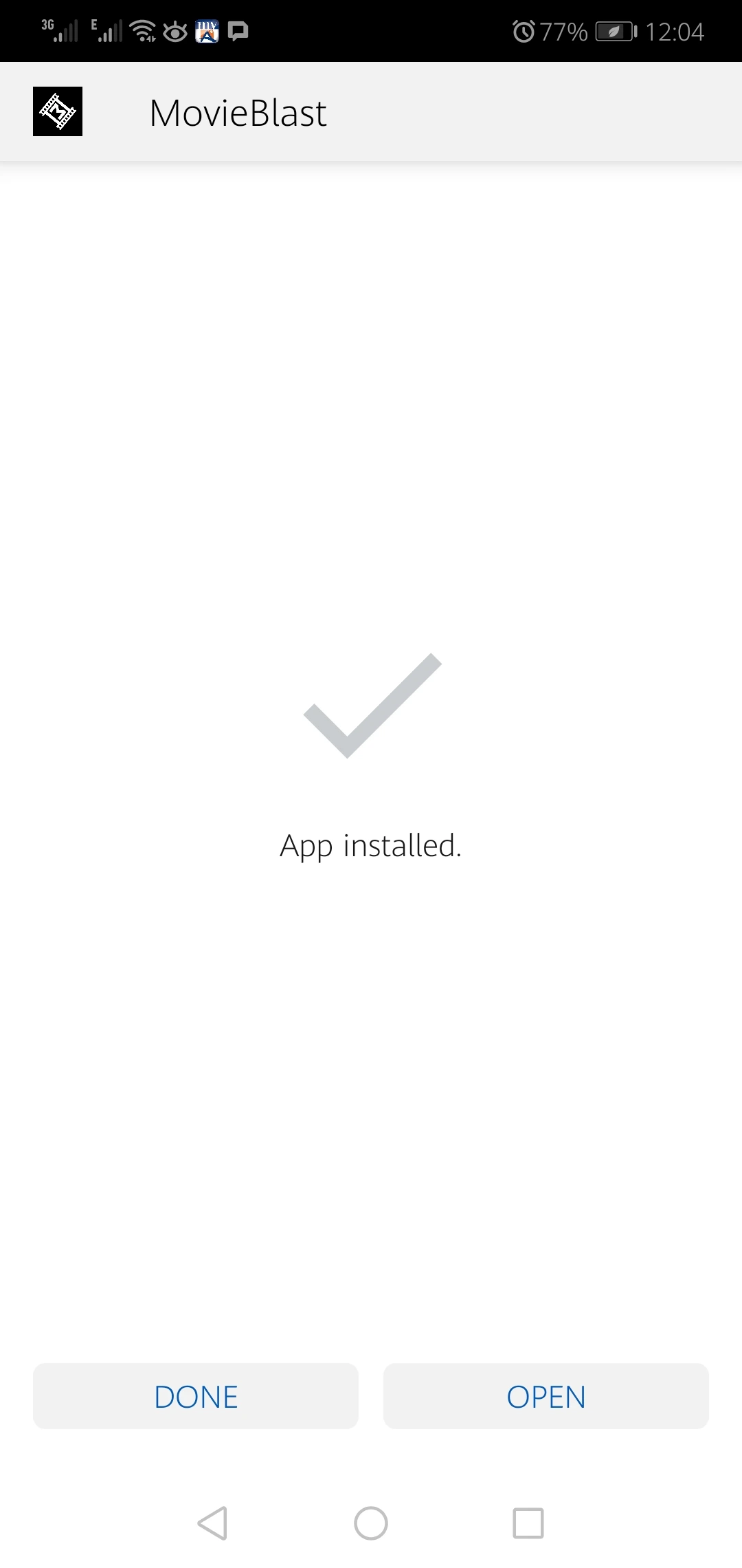 Screenshot Of Movie Blast VPN